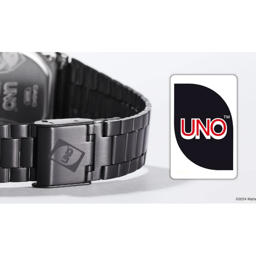 Casio Montre Acier|Montre Acier<Vintage x collab UNO A168WEUC-1AER Edition Limitée