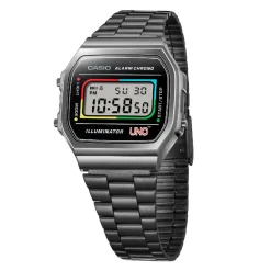 Casio Montre Acier|Montre Acier<Vintage x collab UNO A168WEUC-1AER Edition Limitée