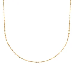 Maison de la Bijouterie Collier Et Pendentif<Chaine Sensimio YU0UW345 Plaqué or