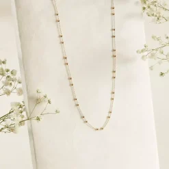 Maison de la Bijouterie Collier Et Pendentif<Chaine Sensimio YU0UZ04Y Plaqué or