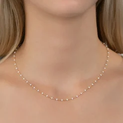 Maison de la Bijouterie Collier Et Pendentif<Chaine Sensimio YU0U3V45 Plaqué or