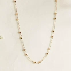 Maison de la Bijouterie Collier Et Pendentif<Chaine Sensimio YU0UZ045 Plaqué or