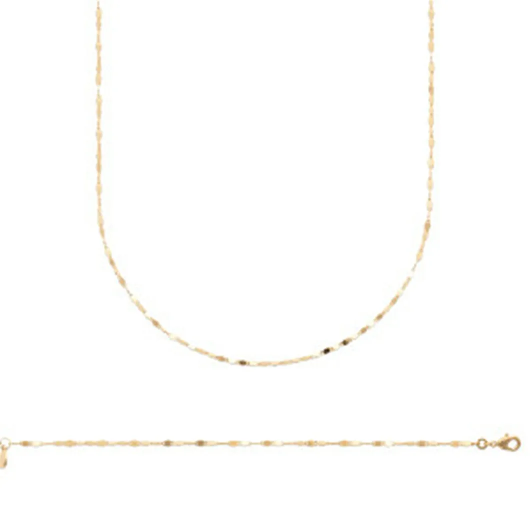 Maison de la Bijouterie Bracelets<Chaine Sensimio YU0U63ZV Plaqué or