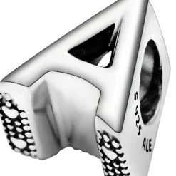 Pandora Charms<Charm Alphabet Lettre A Moments
