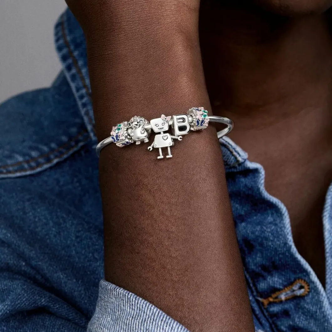 Pandora Charms<Charm Alphabet Lettre B Moments