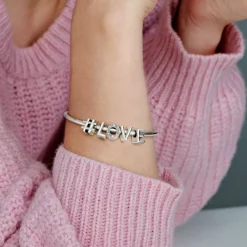 Pandora Charms<Charm Alphabet Lettre L Moments