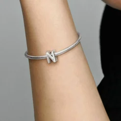 Pandora Charms<Charm Alphabet Lettre N Moments