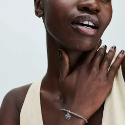 Pandora Charms<Charm argent sterling avec cristal violet et zircone femme Moments