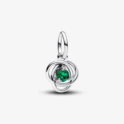 Pandora Charms<Charm argent sterling avec cristal vert et zircone femme Moments