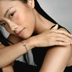 Pandora Charms<Charm Bimatière Cadenas Cœur Séparable