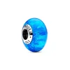 Pandora Charms<Charm Bleu Océan Profond Opalescent