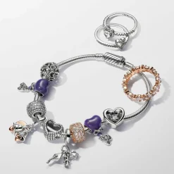 Pandora Charms<Charm C’est une Fille Versicolore