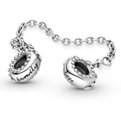 Pandora Charms<Charm Chaîne de Confort Arbre de vie Cœur Bijoux - Argent