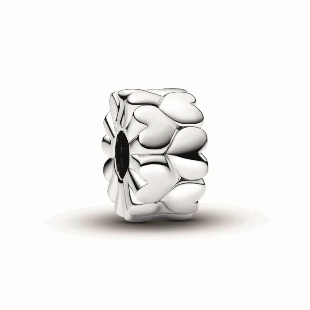 Pandora Charms<Charm Clip Motif Cœur - Moments