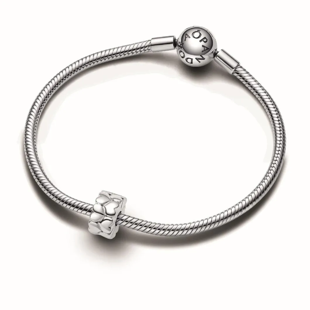 Pandora Charms<Charm Clip Motif Cœur - Moments