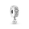 Pandora Charms<Charm Clip Pavé Ma Famille pour Toujours - Moments