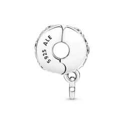 Pandora Charms<Charm Clip Pavé Ma Famille pour Toujours - Moments