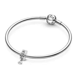 Pandora Charms<Charm Clip Pavé Ma Famille pour Toujours - Moments