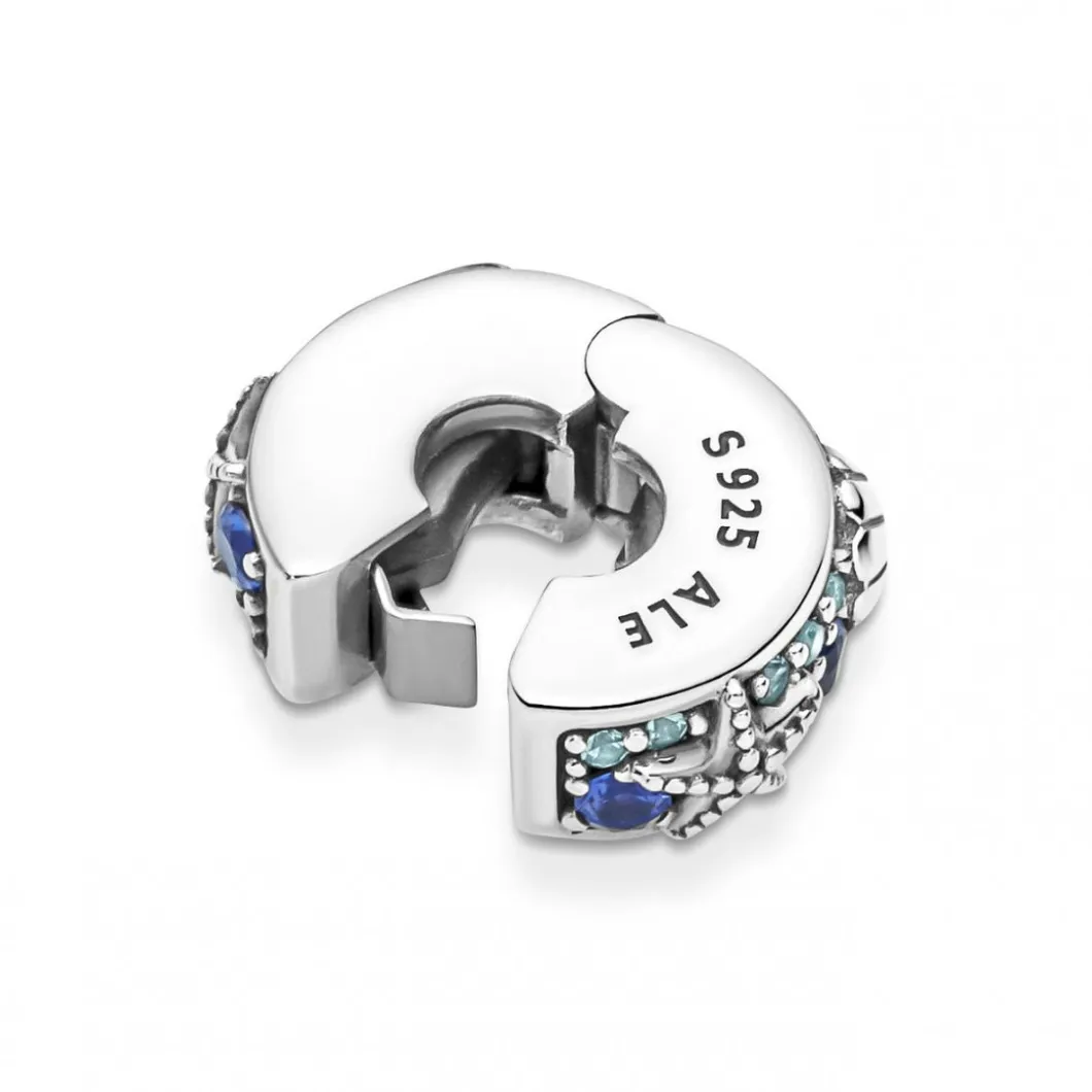 Pandora Charms<Charm Clip Étoile de Mer et Coquillage Tropicaux -