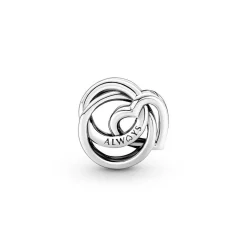 Pandora Charms<Charm Cœur et Cercles Ma Famille pour Toujours - Moments