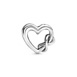Pandora Charms<Charm Cœur Infinity Love You Mum Fête des mères - Argent
