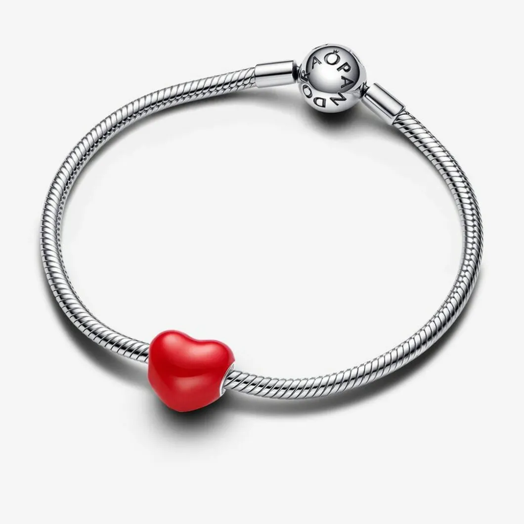 Pandora Charms<Charm Cœur Message Caché Versicolore