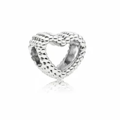 Pandora Charms<Charm Cœur Ouvert Perlé Moments