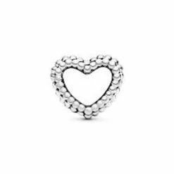 Pandora Charms<Charm Cœur Ouvert Perlé Moments