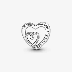 Pandora Charms<Charm Cœurs de l’Infini Entremêlés - Moments