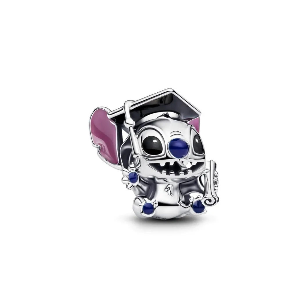 Pandora Charms<Charm Disney Diplôme Stitch