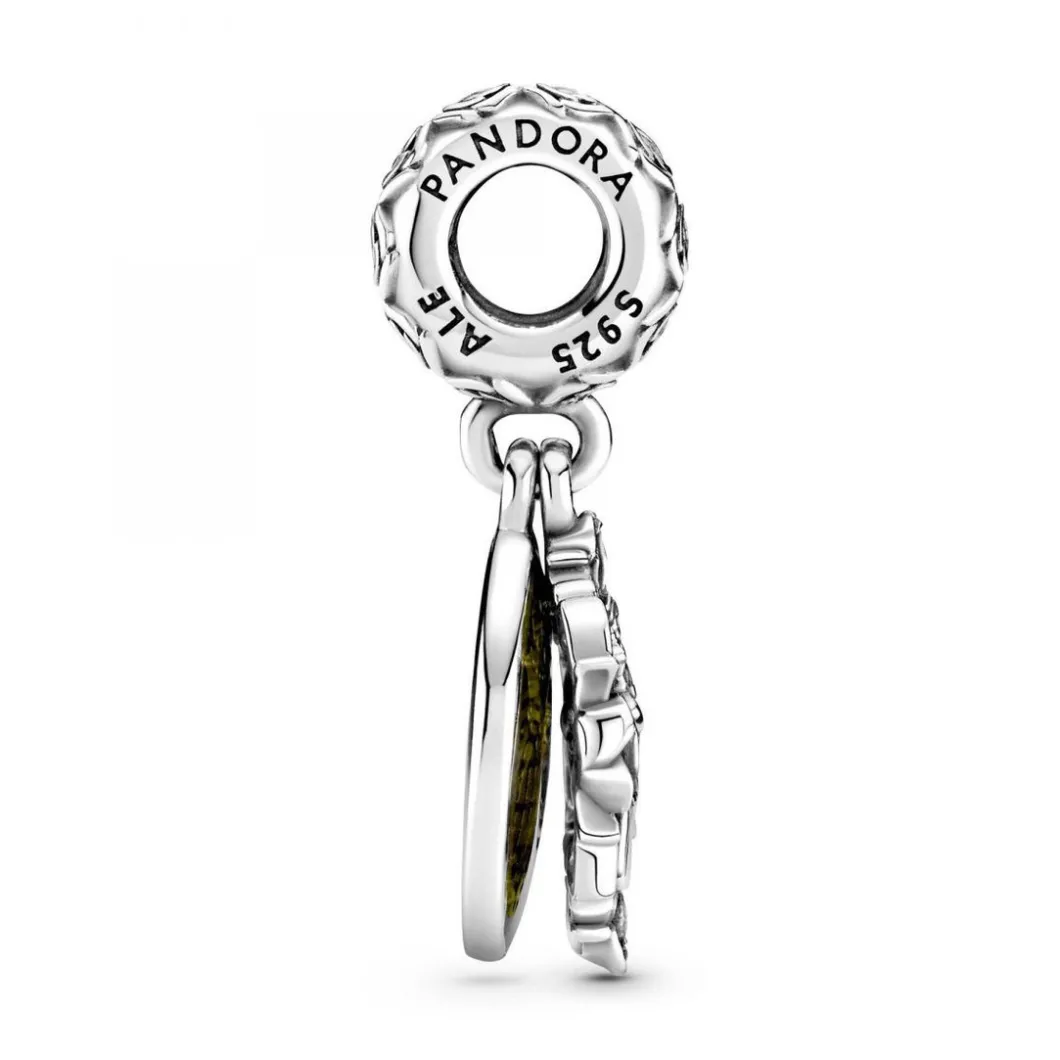 Pandora Charms<Charm Disney x La danse de La Belle et La Bête - Argent