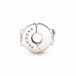 Pandora Charms<Charm Disney x Mickey et Minnie - Argent