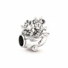 Pandora Charms<Charm Disney x Mickey et Minnie avion - Argent