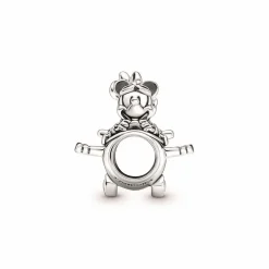 Pandora Charms<Charm Disney x Mickey et Minnie avion - Argent