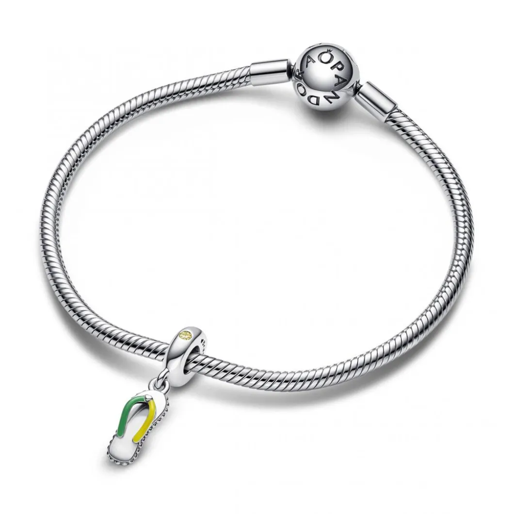 Pandora Charms<Charm en forme de sandale multicolore pour femme