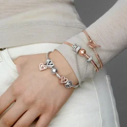 Pandora Charms<Charm Esquisse de Cœur Scintillant Moments
