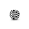 Pandora Charms<Charm Fleur Ajouré Perlé Moments