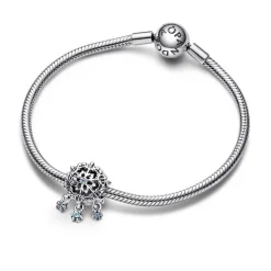 Pandora Charms<Charm Flocon de Neige Ruisselant Moments