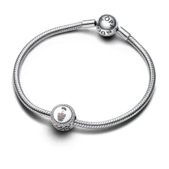 Pandora Charms<Charm Gravable Mime Français