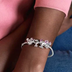 Pandora Charms<Charm Lilo & Stitch Disney x - Argent