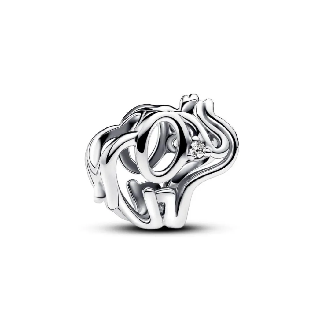 Pandora Charms<Charm Éléphant Ajouré