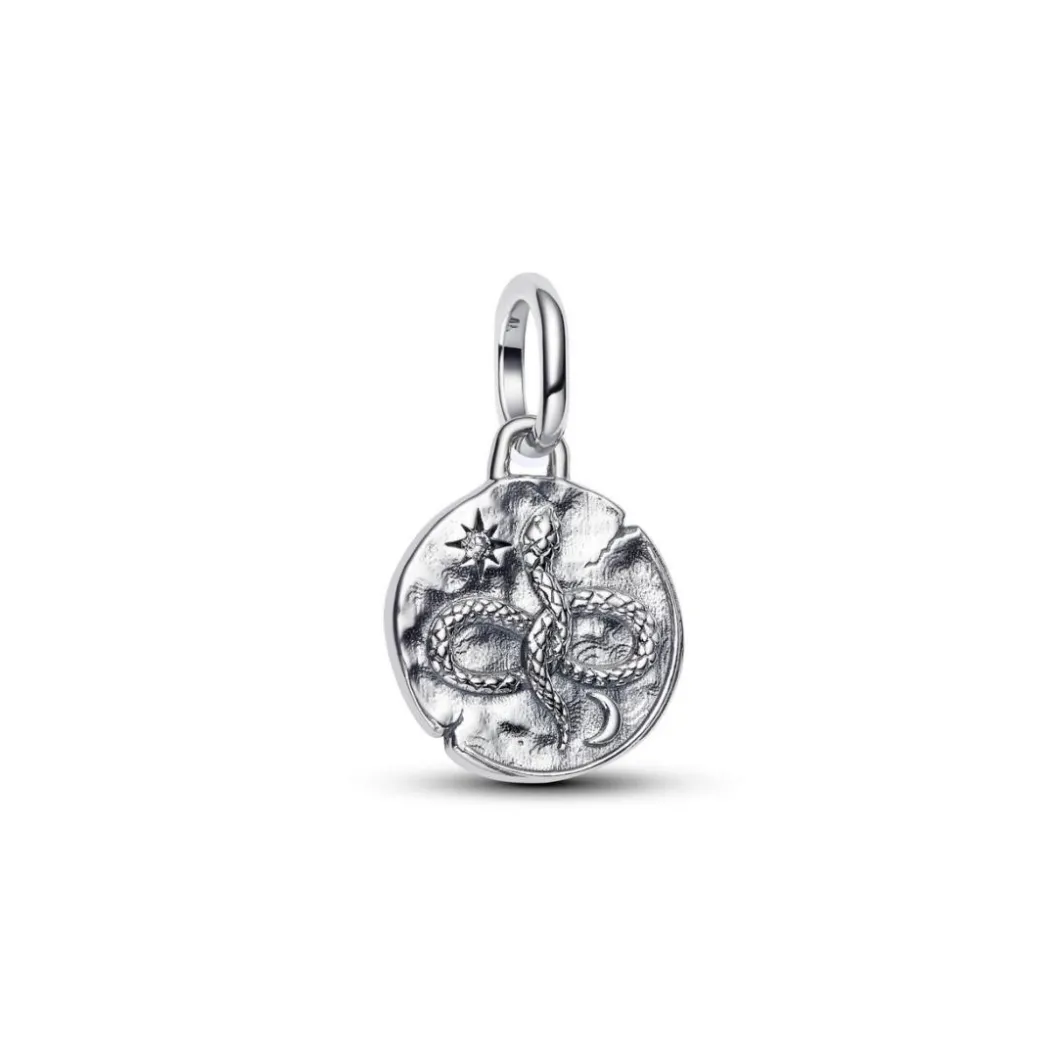 Pandora Charms<Charm Médaillon Serpent Infini