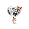 Pandora Charms<Charm Minnie Cœur Mom - Disney x