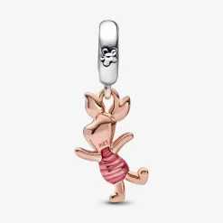 Pandora Charms<Charm Multicolore Disney Winnie l’Ourson Porcinet