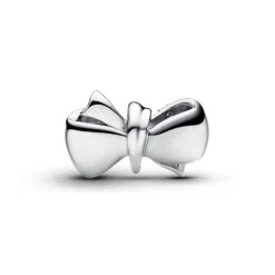 Pandora Charms<Charm Nœud Scintillant Argent