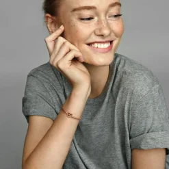 Pandora Charms<Charm 787516 - Charm Coeur Perlé Rose Femme