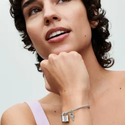 Pandora Charms<Charm Moments Cadenas & Clé - Argent