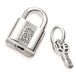 Pandora Charms<Charm Moments Cadenas & Clé - Argent