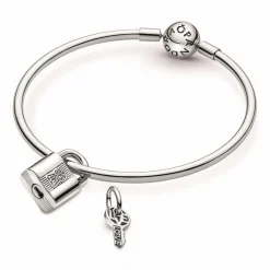 Pandora Charms<Charm Moments Cadenas & Clé - Argent