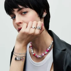 Pandora Charms<Charm Moments Cadenas & Clé - Argent